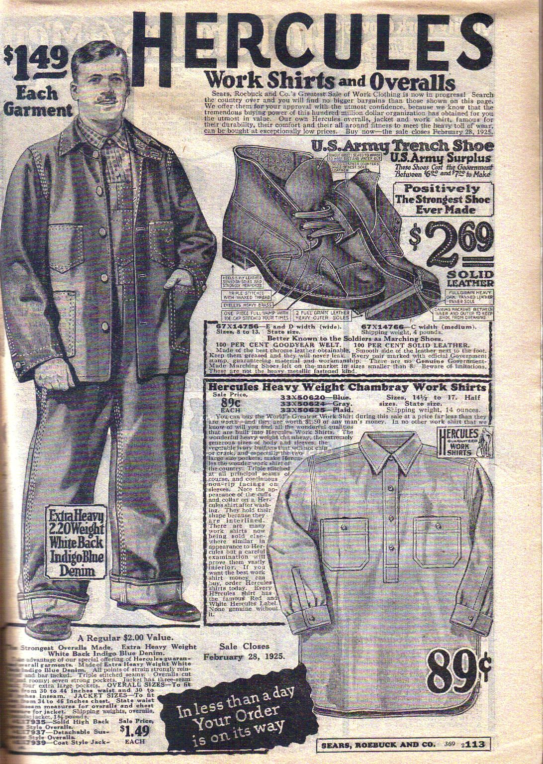 Fine And Dandy Shop Dandy Advertising Sears Roebuck 192425
