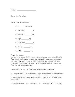 Pojednic's Science Tigers: Practice Problems for 7th Grade Science Test