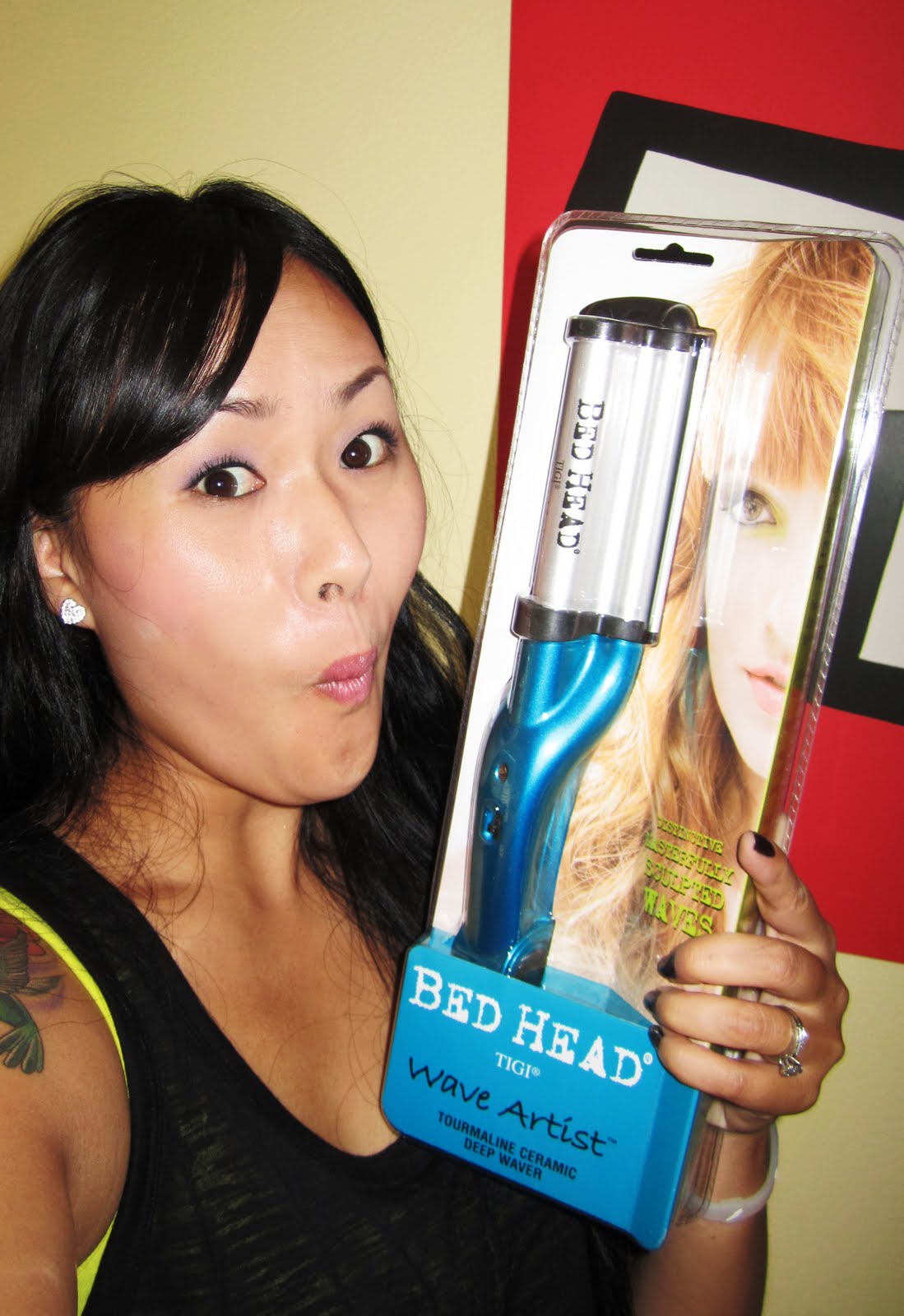 alittleaboutalot: free bed head deep waver!