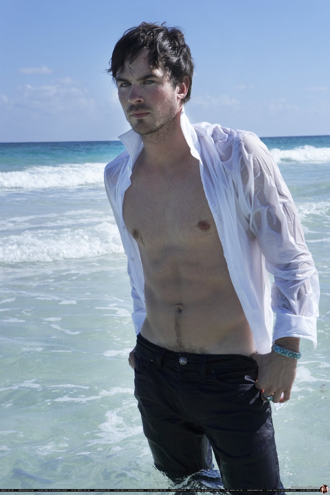 Obsessed with Hollywood: Ian Somerhalder's New Photoshoot on the beach!