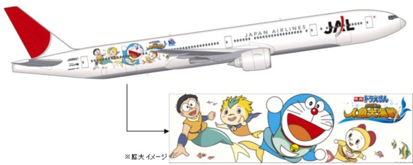 JAL Doraemon Jet