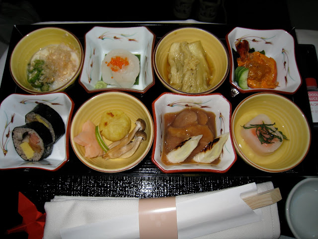 Trip report: Japan Airlines Business Class Japanese meal - Kobachi on JL061