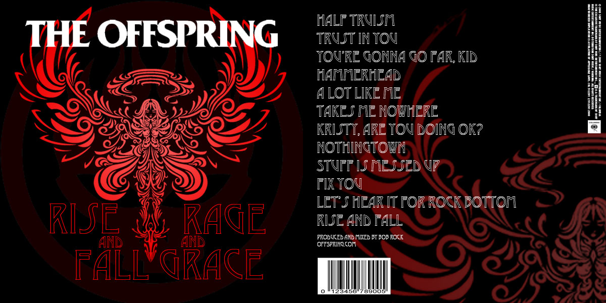 Песня go far. The Offspring 2008 Rise and Fall, Rage and Grace. The Offspring Rise and Fall Rage and Grace обложка. Offspring обложки альбомов. Альбом Rise and Fall Rage and Grace.