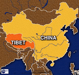 Tibet Map Location