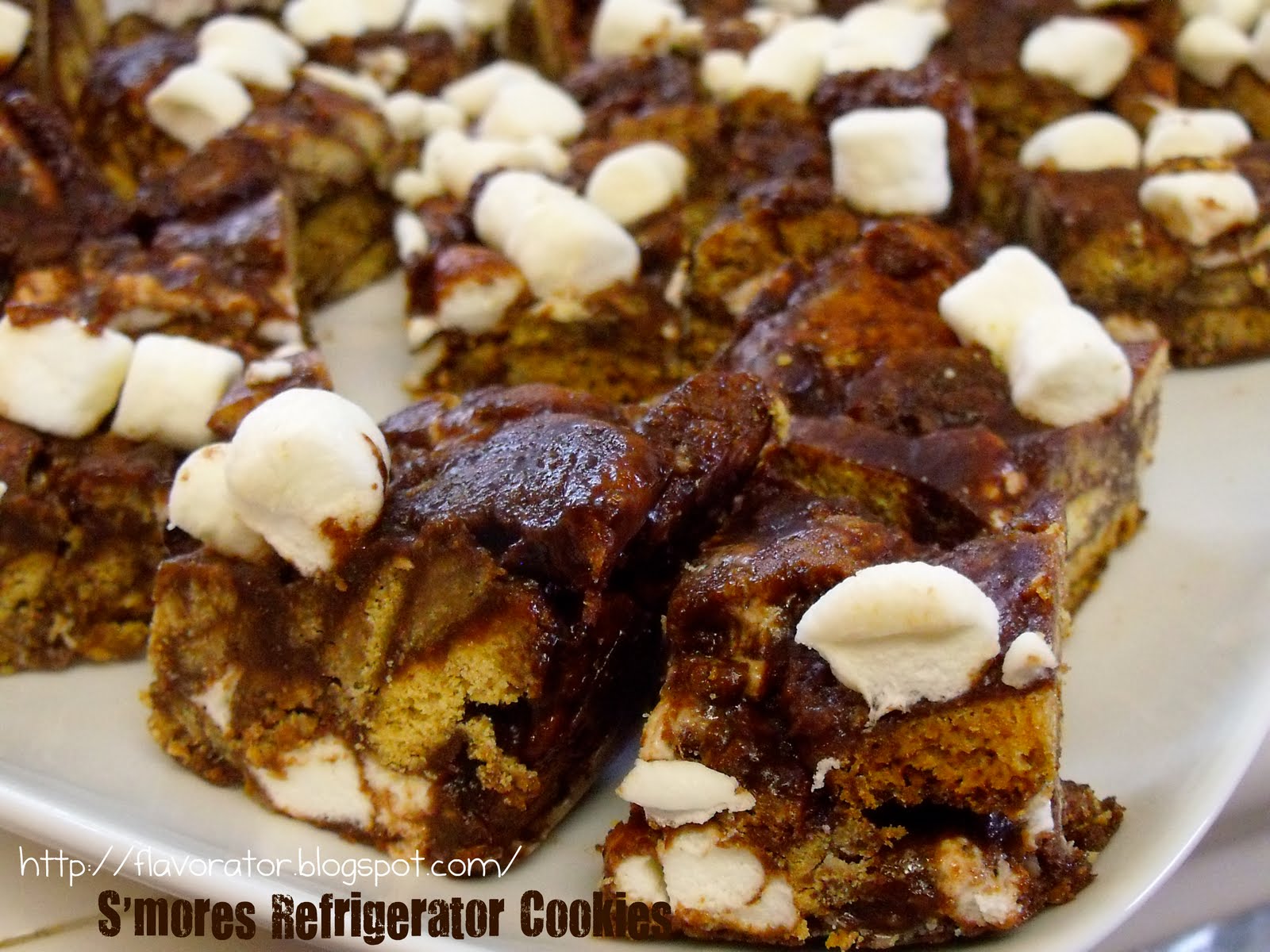 fLAVORATOr Graham Crackers + S'mores Refrigerator Cookies