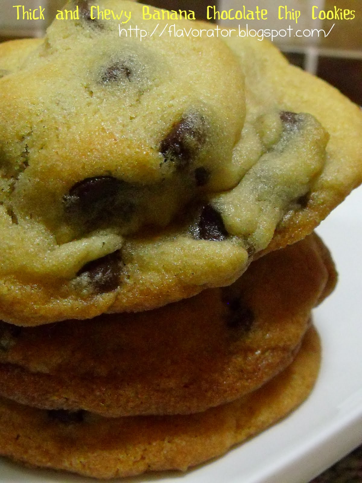 fLAVORATOr Thick and Chewy Chocolate Chip Cookies + Thick and Chewy