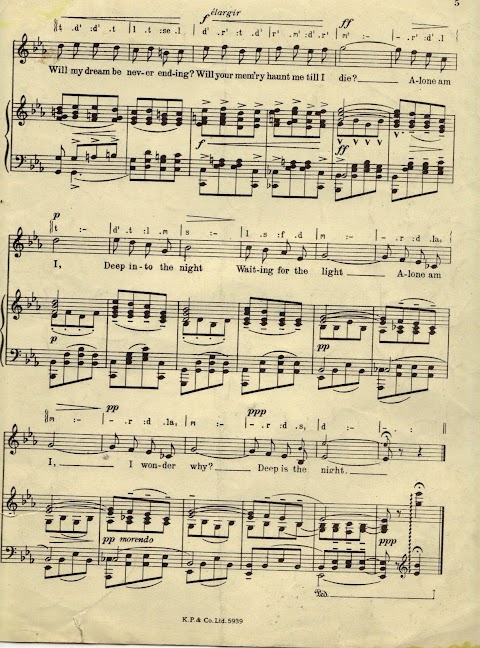 1st Floor Flat Freebies SHEET MUSIC 