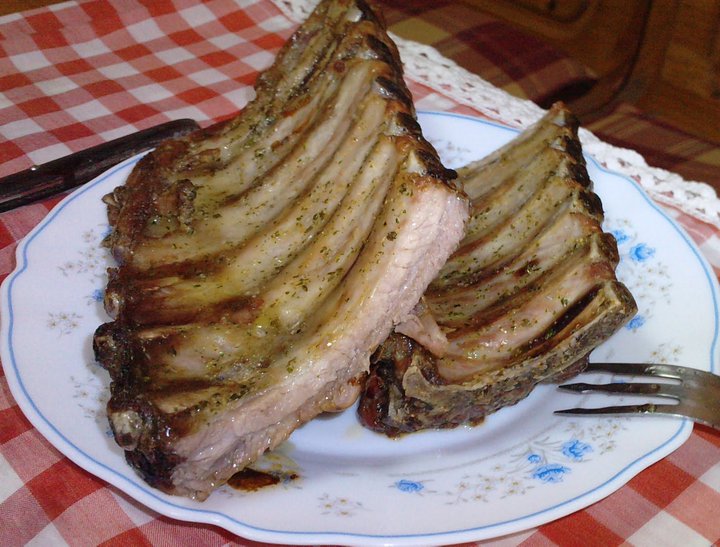 Almería de Tapas: Costilla de cerdo al horno