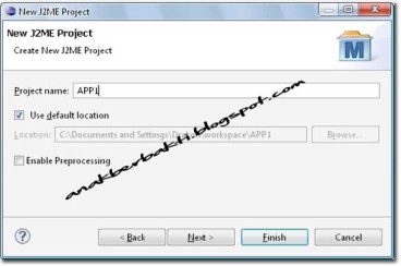 Step By Step J2ME Menggunakan ECLIPSE