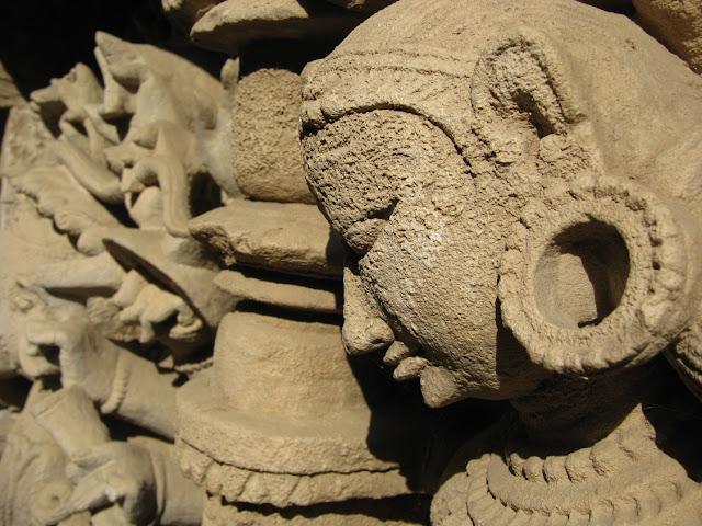 rani ki vav stepwell patan gujarat travel tourism carvings face