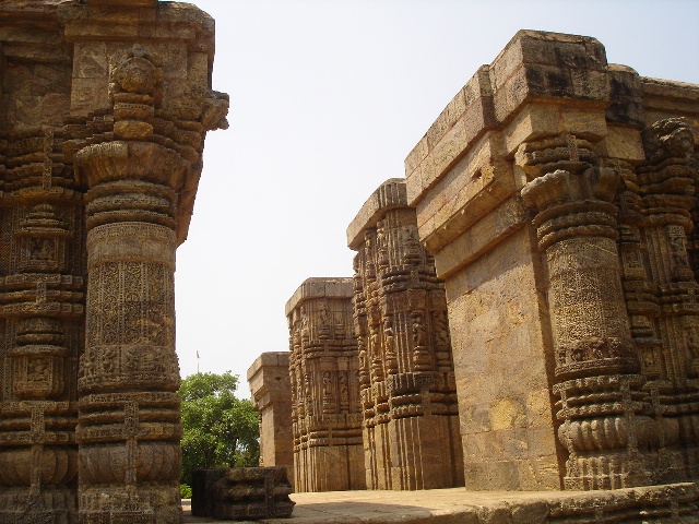 Konark Sun Temple Orissa Odisha stone carvings travel tourism