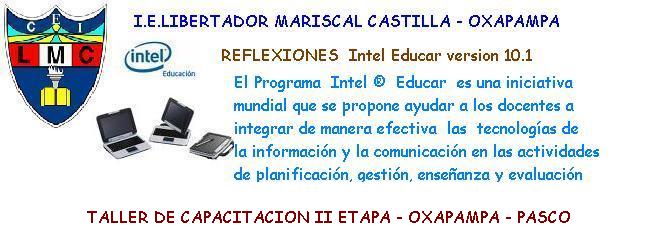TALLER DE CAPACITACION II ETAPA_OXAPAMPA