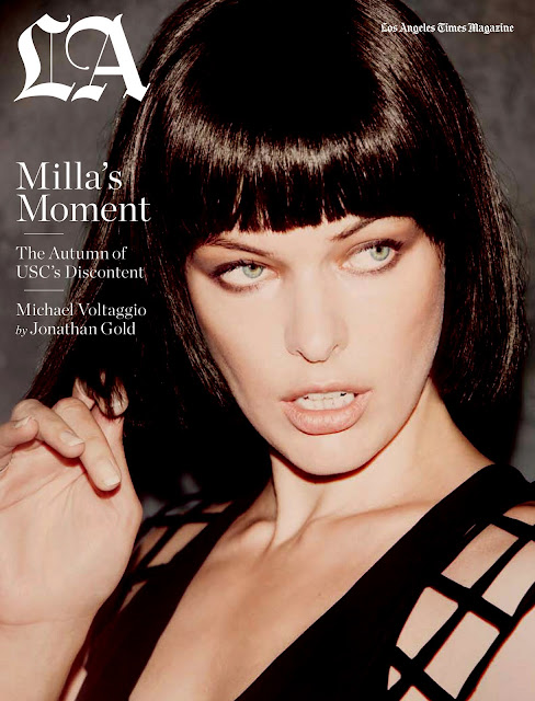 Smile: Los Angeles Times Magazine: September 2010: Milla Jovovich