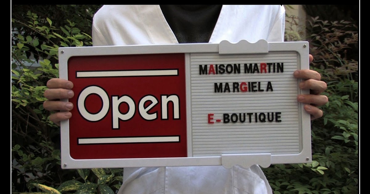 Boutique opening. Maison Margiela бутик.