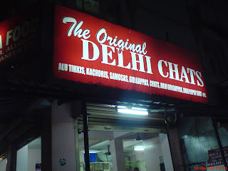 Delhi Chats, an north indian eatery in Thiruvanmiyur Chennai