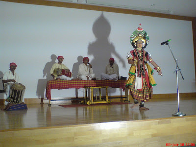 Saligrama Makkala mela performing Yakshagana in Infosys campus mysore