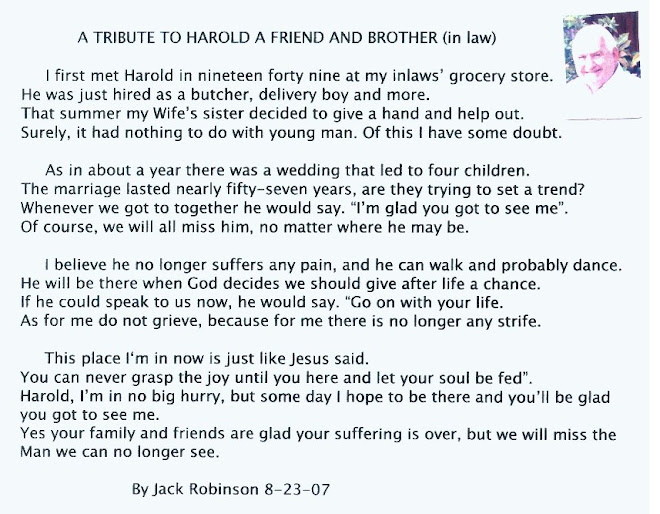 Uncle Jack's Poem