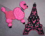 "The PINK POODLE OF PARIS" made exclusively for Miss Saylor Hodges
