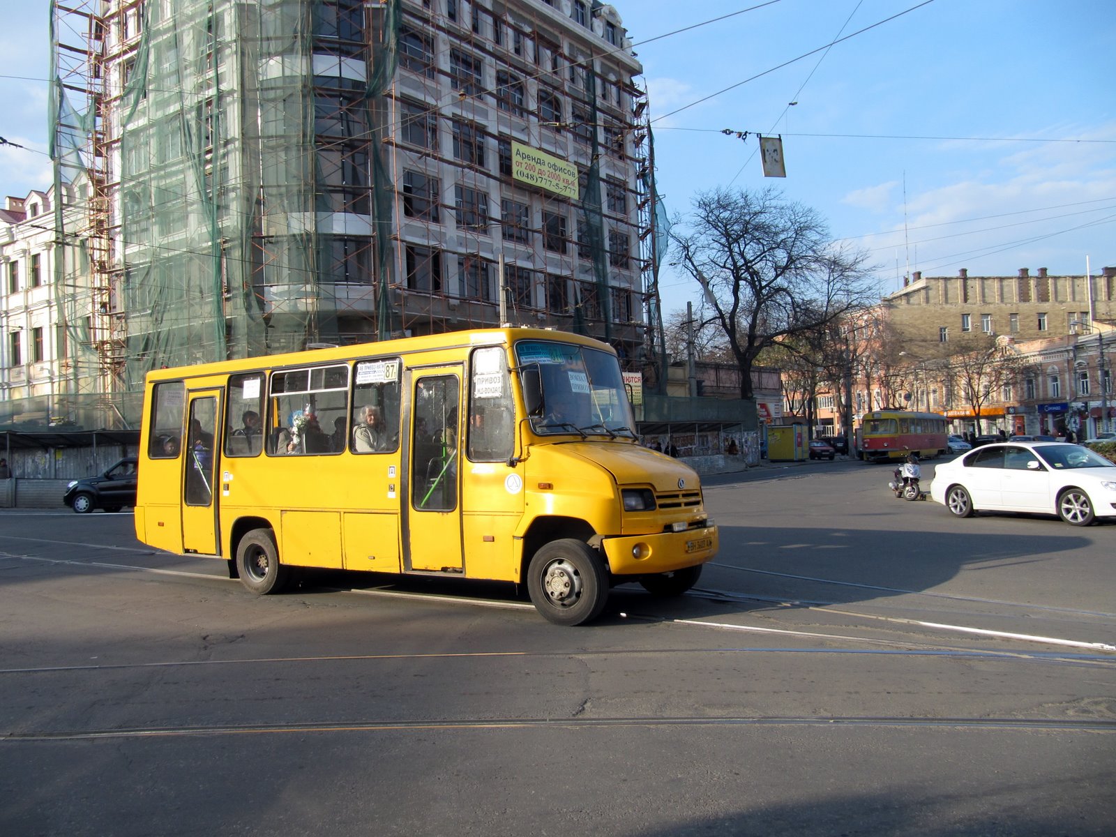 My travels with a Bus Pass Ukrainian minibuses