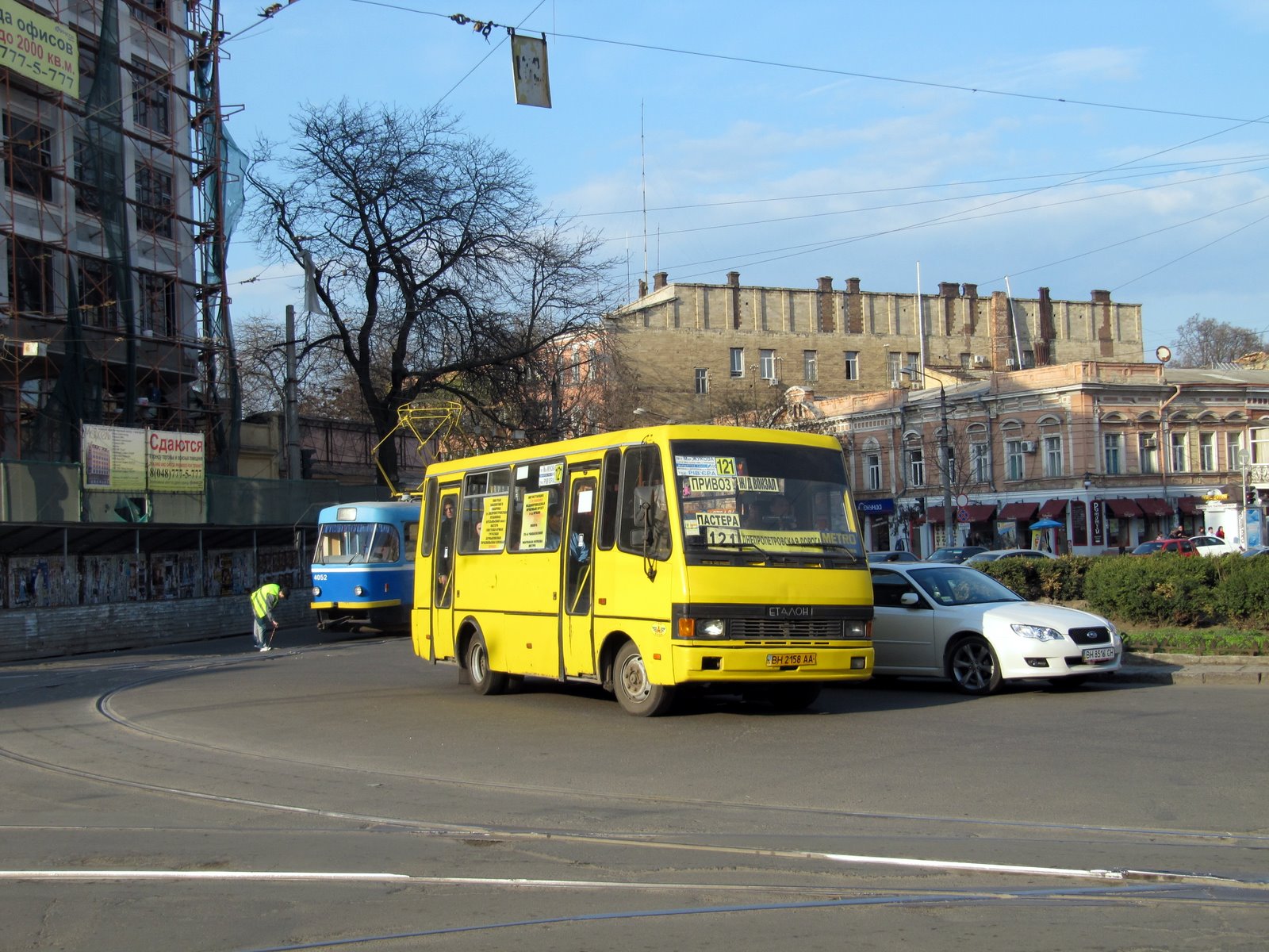 My travels with a Bus Pass Ukrainian minibuses