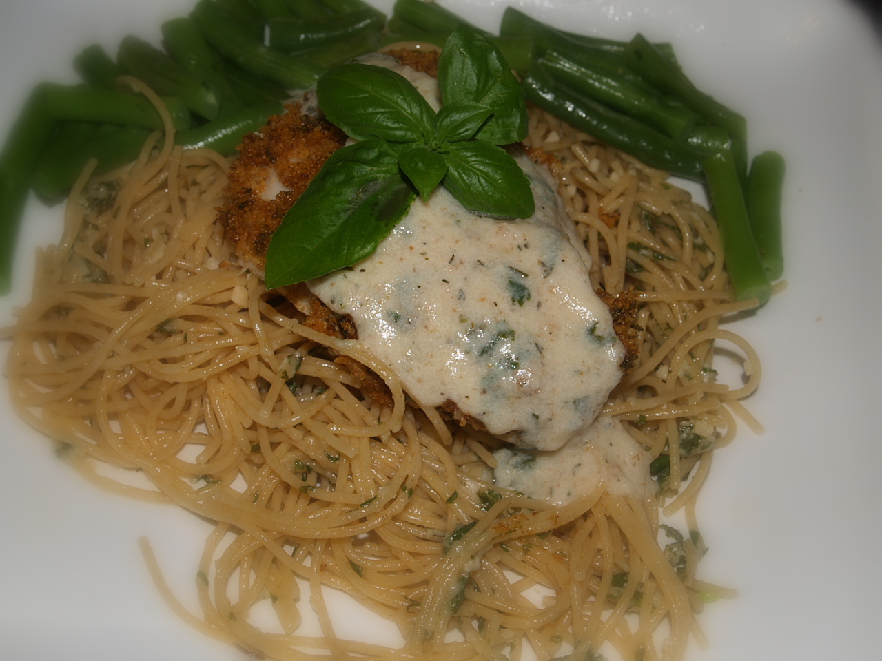 Nora's Tried and True Recipes!! Chicken With Basil Cream Sauce and