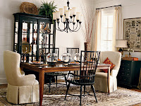 eclectic farmhouse dining room