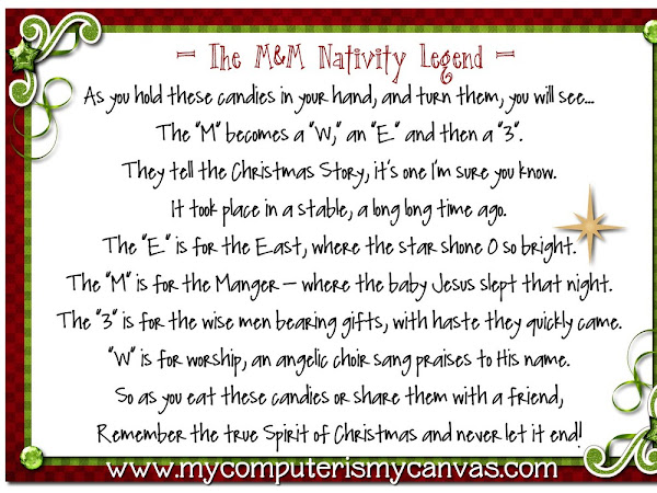 Christmas in July... M&M Navitity Story!