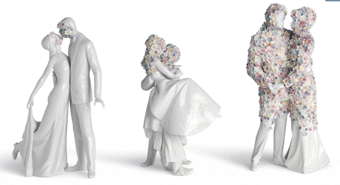 Harry Richardson and Clare Page for lladro