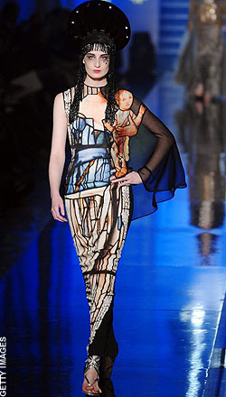 If It's Hip, It's Here (Archives): Gaultier Makes Fashion A Religious ...