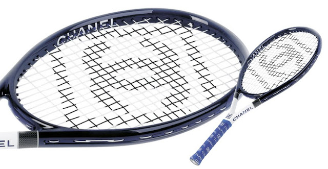 chanel tennis racquet