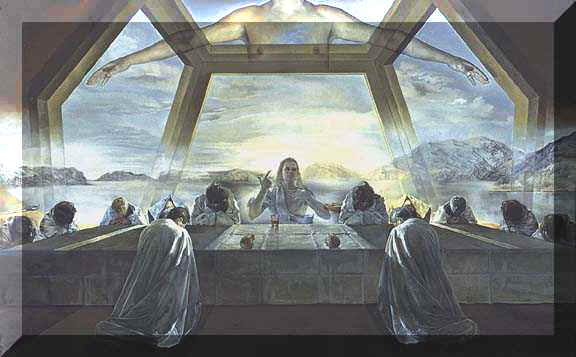 Salvador Dali's The Sacrament Of The Last Supper, 1955