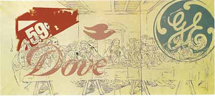 Above: Andy Warhol's Last Supper (Dove), 1986