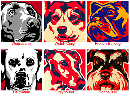 Obey The Pure Breed posters dog breeds