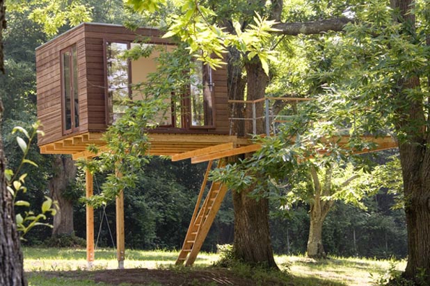 meditation tree house