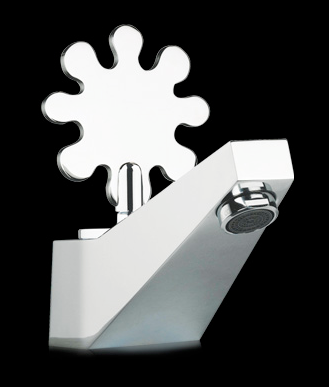 Grazie water tap by Alessandro Mendini for JL Baril