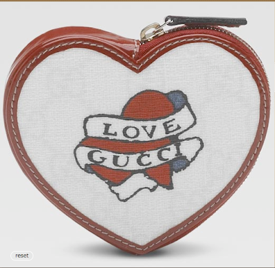 love gucci heart shaped pirse