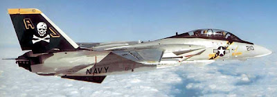 Grumman F14 Tomcat Squadron 103 « Jolly Rogers » - Skull and Crossbones