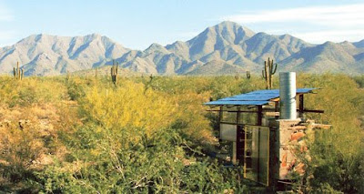 Victor Sidy Shelter, 1999. Taliesin West