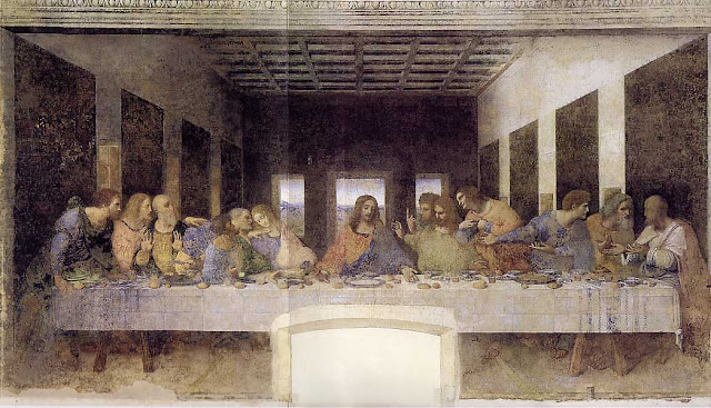 the last supper before cleaning