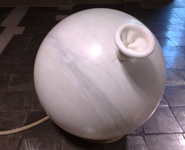 balloon made of marble