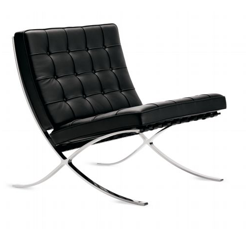 Barcelona Chair, Designed by Ludwig Mies van der Rohe, produced by Knoll®