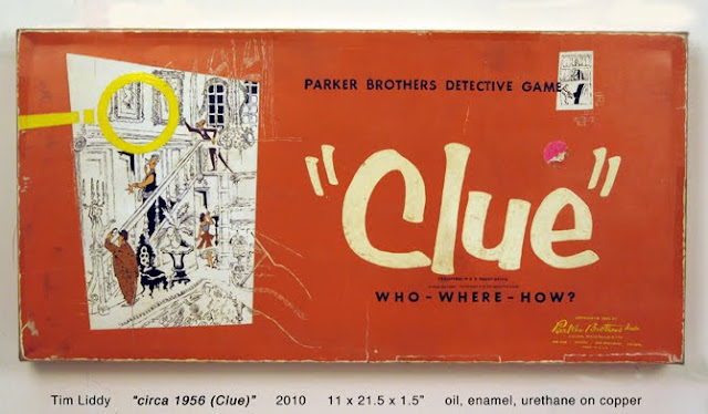painting of Clue board game