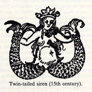 twin-tailed siren 15th century