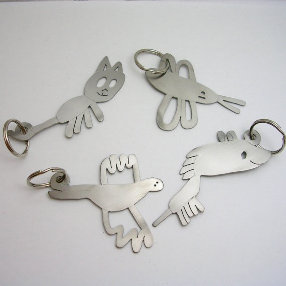 If It's Hip, It's Here (Archives) Mia Van Beek Turns Your Kid's Art