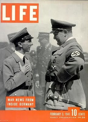 Göring e Goebbels su Life