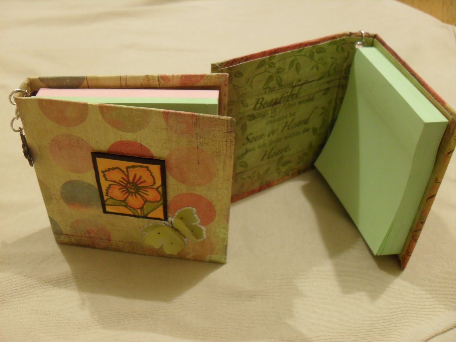 Cazro's Collection - Papercraft Tutorials: Desk Top Post It Note Holder