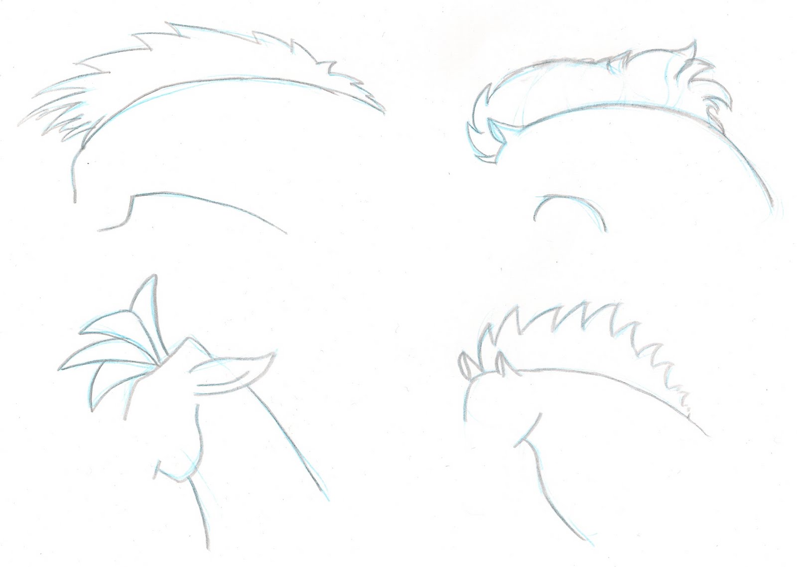 Ethan Clements Horse Hair Drawings...