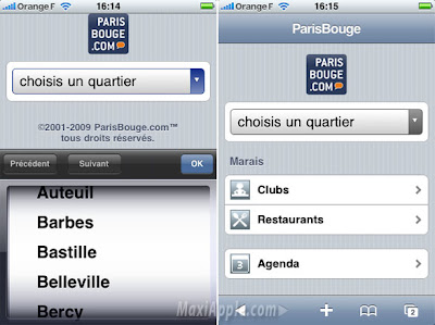 parisbouge - ParisBouge iPhone : Le Plein de Bons Plans (gratuit)
