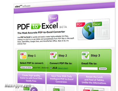 pdf to excel 01 - PDF to Excel x PDF to Word : Convertisseurs Gratuits