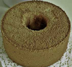 baked tube cake
